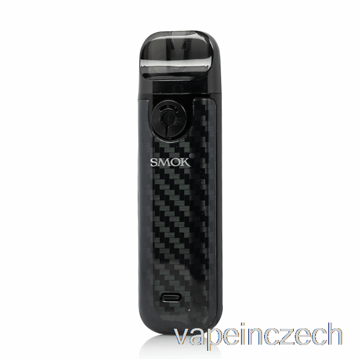 Smok Novo 4 25w Pod Kit černé Vape Pero Z Uhlíkových Vláken